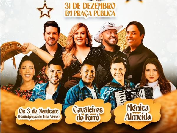 Réveillon de Areial promete animação e diversão para toda a família!